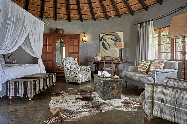 Motswari Private Game Reserve - Wohnbeispiel Bungalow (Zimmercodierung DU1)