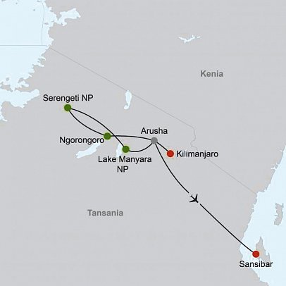 Naturwunder Tansanias & Welterbe Sansibar