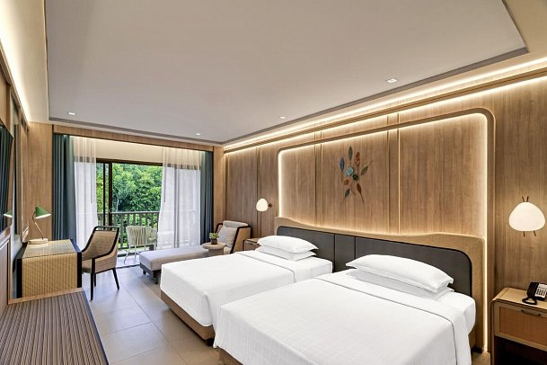 Dusit Thani Krabi Beach Resort - Wohnbeispiel Deluxe Sea Facing (Zimmercodierung UD2)