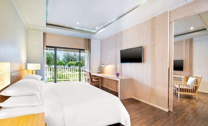 Dusit Thani Krabi Beach Resort - Wohnbeispiel Club Deluxe (Zimmercodierung UL2)