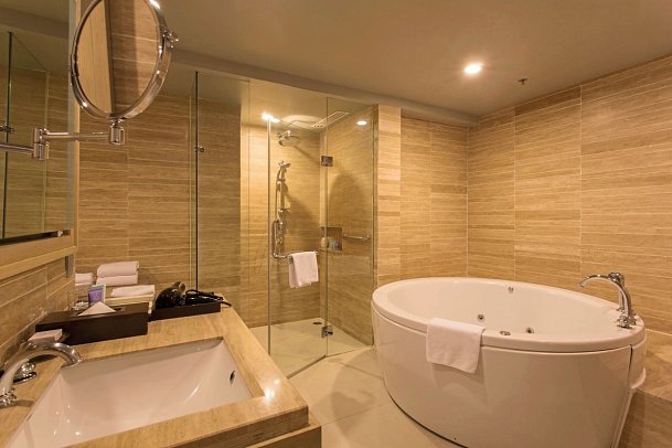 Dusit Thani Krabi Beach Resort - Wohnbeispiel Club Sea Facing Suite (Zimmercodierung WL1)
