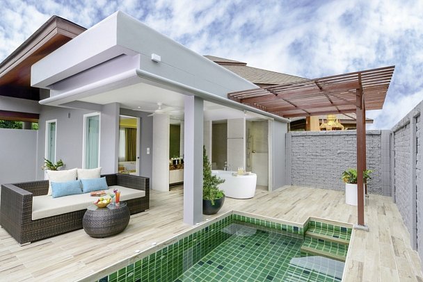 Twin Lotus Resort & Spa - Wohnbeispiel Private Pool Deluxe (Zimmercodierung UD2)