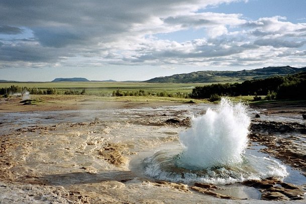 Island gemütlich erwandern - Geysir