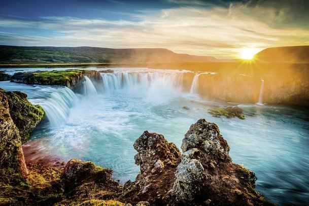 Island mit Flair - Godafoss
