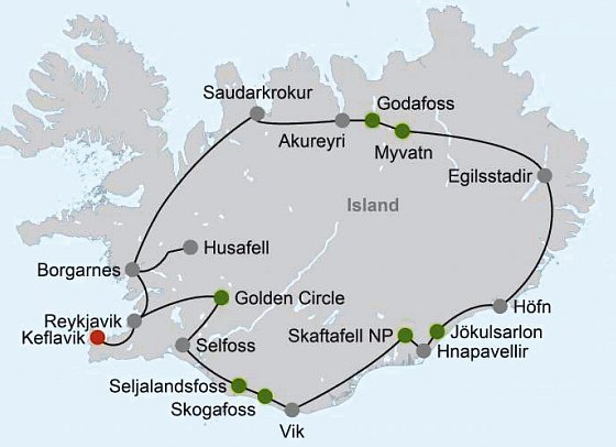 Island mit Flair - Polarlicht, Golden Circle und charmante Hotels