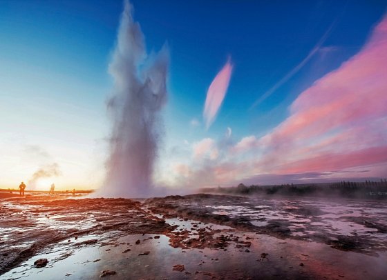 Island erleben - Gletscher, Vulkane und heiße Quellen - Geysir Strokkur