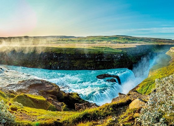 Island erleben - Gletscher, Vulkane und heiße Quellen - Gullfoss