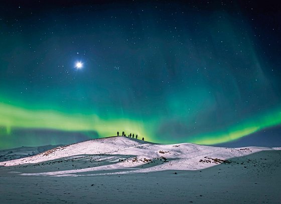 Erlebnis Island - Gletscher, Eishöhlen und Polarlichter - Nordlicht, Südisland