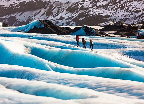 Erlebnis Island - Gletscher, Eishöhlen und Polarlichter - Gletscherwanderung - Solheimajökull