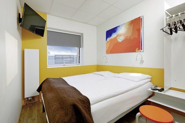 Cabin Hotel - Wohnbeispiel Doppelzimmer