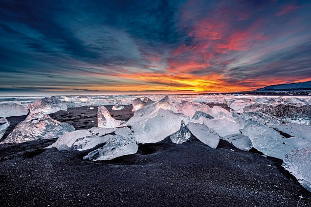 Rund um Island – Auf der Ringstraße (Sommer) - Diamond Beach