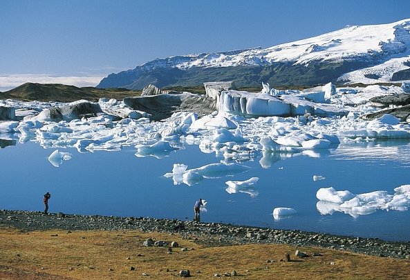 Rund um Island – Auf der Ringstraße (Sommer) - Gletscherlagune Jökulsarlon