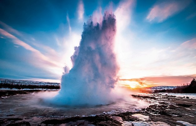 Rund um Island - Auf der Ringstraße - Geysir