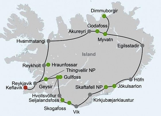 Rund um Island - Auf der Ringstraße