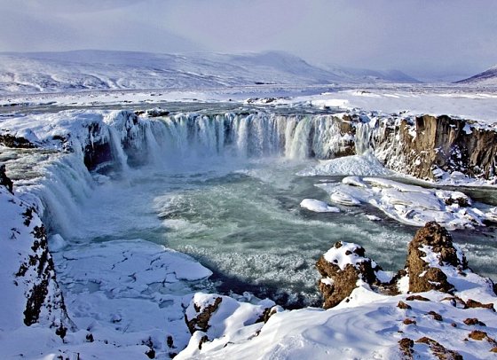 Rund um Island - Ringstraße und Snæfellsnes (Winter) - Godafoss