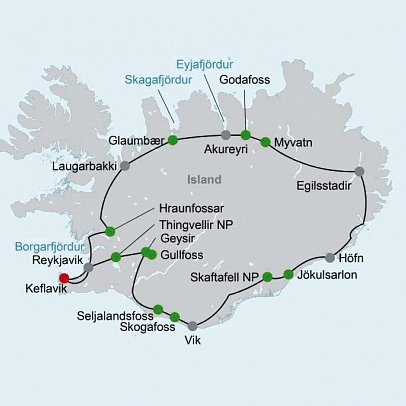 Faszinierendes Island