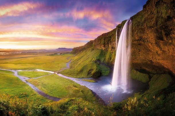 Kräftespiel der Elemente - Seljalandsfoss