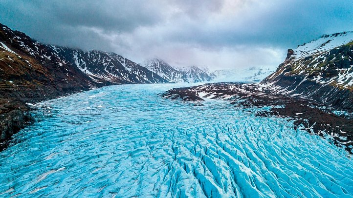 Hochland, Gletscher und Geysire - Skaftafell Gletscher
