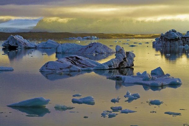 Hochland, Gletscher und Geysire - Jökulsarlon