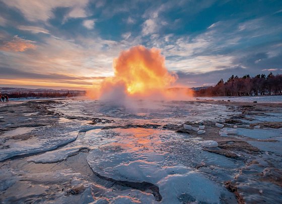 Hochland, Gletscher und Geysire - Geysir Strokkur