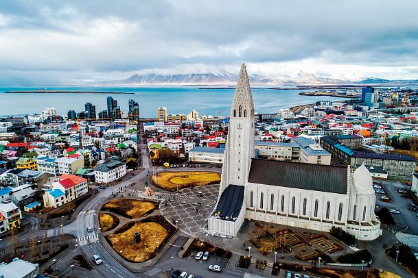Perlen der Südküste - Hallgrimskirkja, Reykjavik