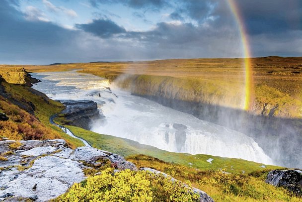 Perlen der Südküste - Gullfoss