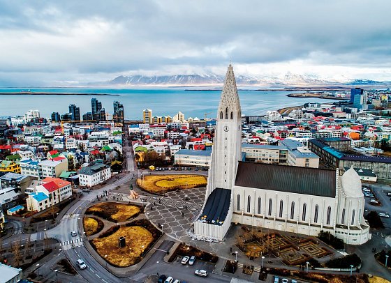 Perlen der Südküste - Hallgrimskirkja, Reykjavik