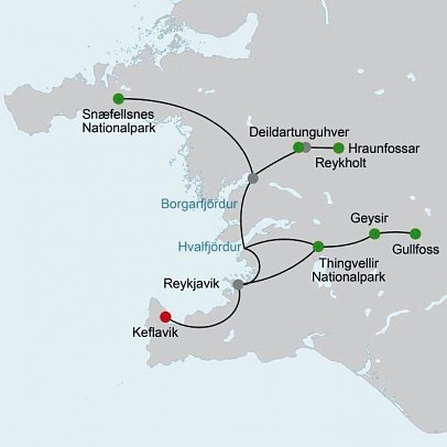 Stippvisite Westisland