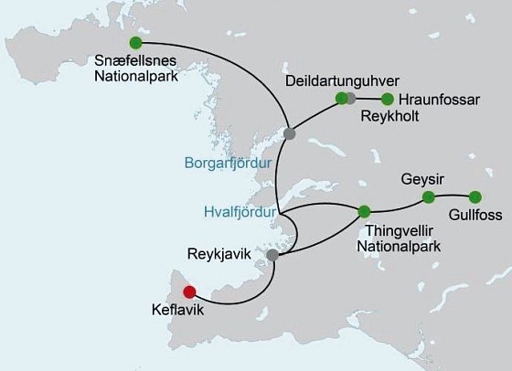 Stippvisite Westisland