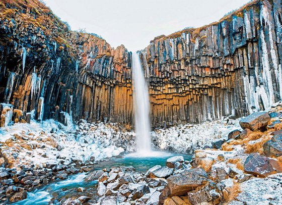 Entspannen und Genießen - Svartifoss