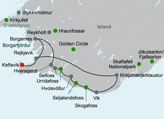 Islands Sommer entspannt genießen