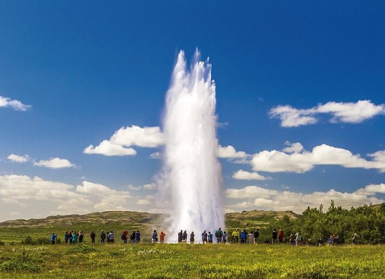 Hochland und Vulkane - Geysir