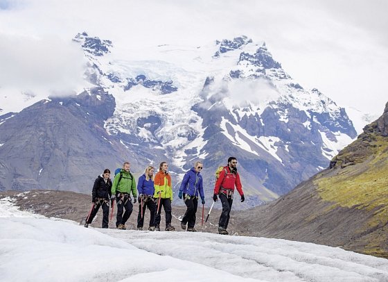 Hochland und Vulkane - Gletscherwanderung Skaftafell