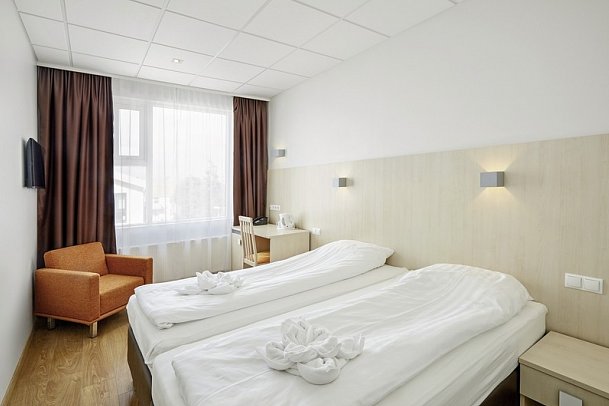 Hotel Klettur - Wohnbeispiel Doppelzimmer (Zimmercodierung DB1)