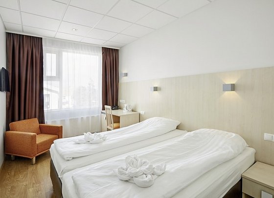 Hotel Klettur - Wohnbeispiel Doppelzimmer (Zimmercodierung DB1)