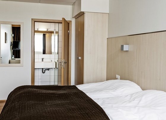Hotel Klettur - Wohnbeispiel Doppelzimmer (Zimmercodierung DB1)
