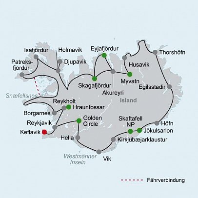 Die große Islandrundreise