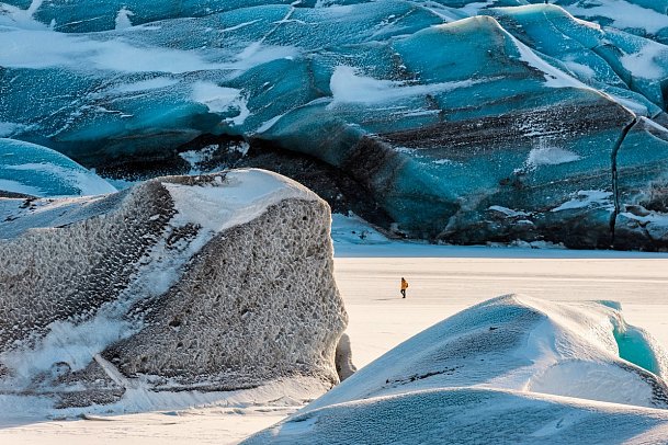 Winterliche Höhepunkte rund um Reykjavik (4 Nächte) - Solheimajökull Gletscher