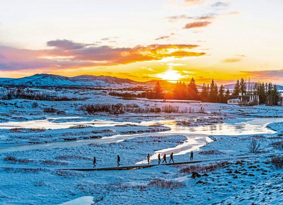 Winterliche Höhepunkte rund um Reykjavik (4 Nächte) - Thingvellir Nationalpark