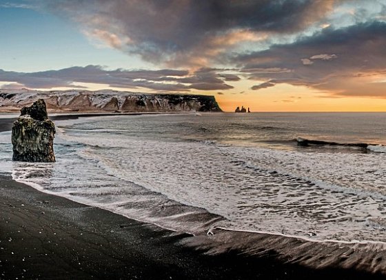 Winterliche Höhepunkte rund um Reykjavik - Strand von Reynisfjara