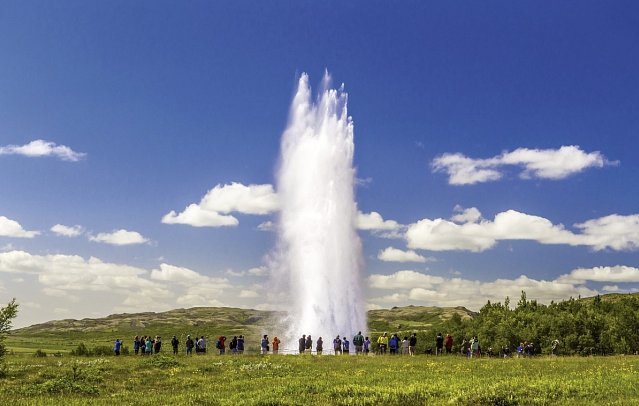 Familienspaß auf Farmen - Geysir