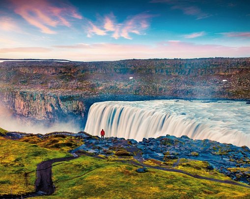 Islands Naturwunder mit dem E-Auto - Dettifoss