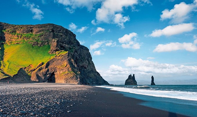 Islands Naturwunder mit dem E-Auto - Südküste, Reynisfjara