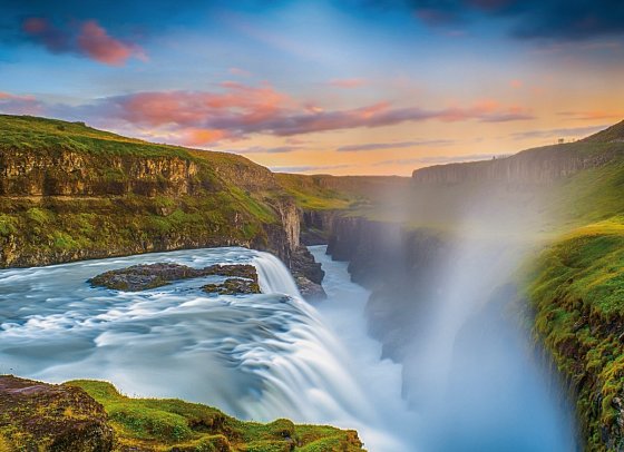 Islands Naturwunder mit dem E-Auto - Gullfoss