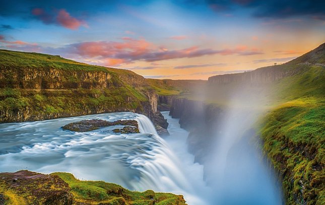 Islands Naturwunder mit dem E-Auto - Gullfoss