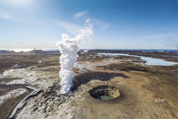 Islands Naturwunder mit dem E-Auto - Geothermisches Feld