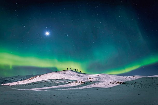 Ferienhausrundreise Südwestisland - Nordlicht, Südisland