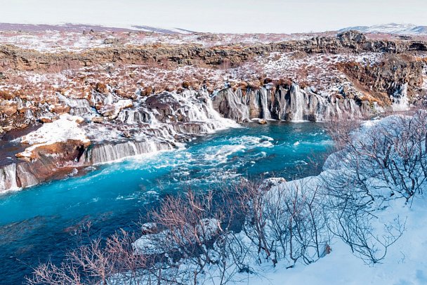 Ferienhausrundreise Südwestisland - Hraunfossar