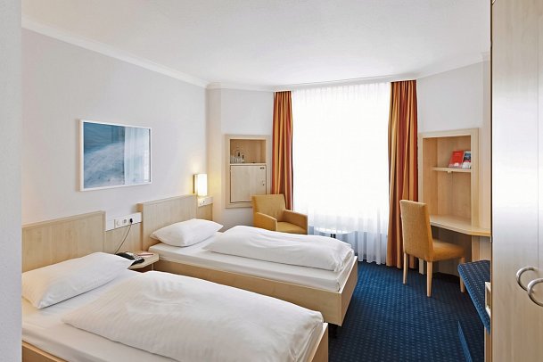 IntercityHotel Kiel - Wohnbeispiel Doppelzimmer Standard (Zimmercodierungen DG1 & DC1)