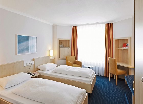 IntercityHotel Kiel - Wohnbeispiel Doppelzimmer Standard (Zimmercodierungen DG1 & DC1)